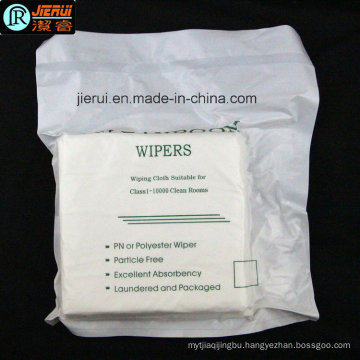 Clean Room Microfiber Wiper on Precise Instrument